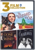 3-Film Collection: The Wizard of Oz / Gone With The Wind / Casablanca